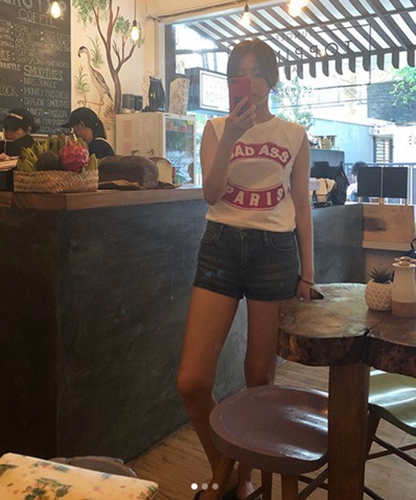 안소희, '여리여리 가녀린...부러질듯 금방이라도 날아갈'