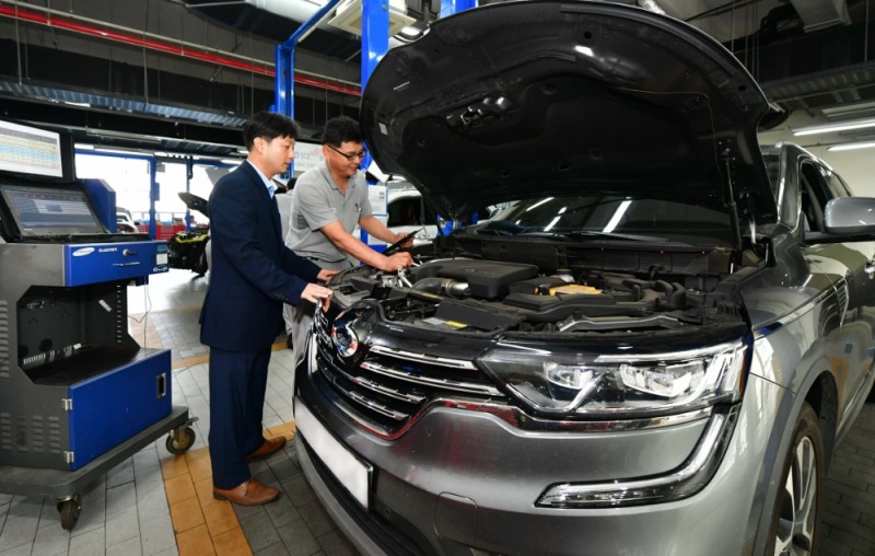 추석맞이 무상점검 서비스 실시.(사진=르노삼성자동차)
