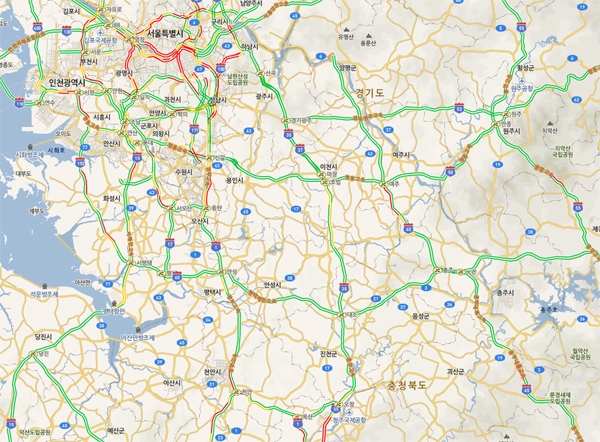 고속도로 교통상황, 벌써부터 서서히 진행중...분주한 움직임 '속속'