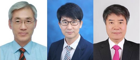 (왼쪽부터) 기초의학상 충북의대 김응국 교수, 임상의학상 전남의대 김재민 교수, 중개의학상 울산의대 송재관 교수 (사진=화이자제약 )