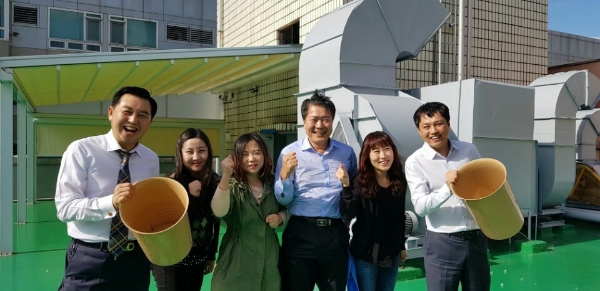 민주당 박규섭 민원법률국장, ‘아이스버킷 챌린지’ 동참