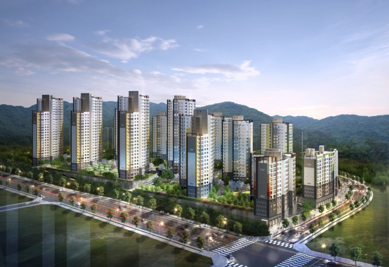 힐스테이트 북위례 석경투시도.(사진=현대엔지니어링)