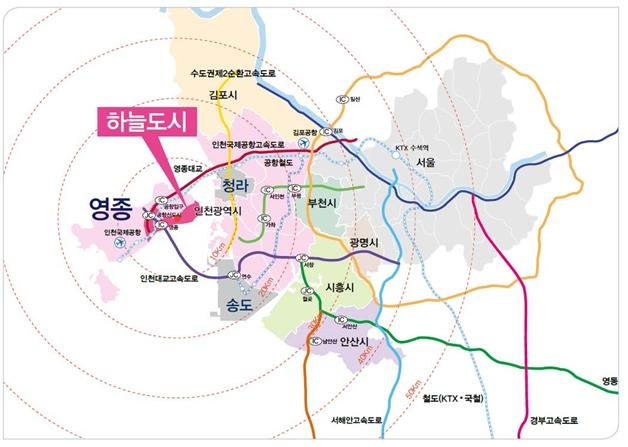 영종하늘도시 위치도.(사진=LH)