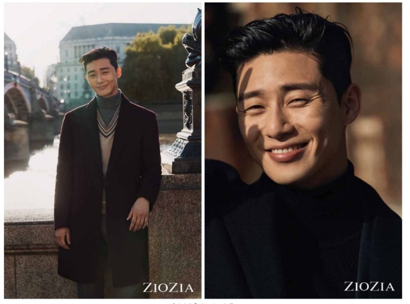 지오지아(ZIOZIA) 배우 박서준과 함께한 런던화보 공개