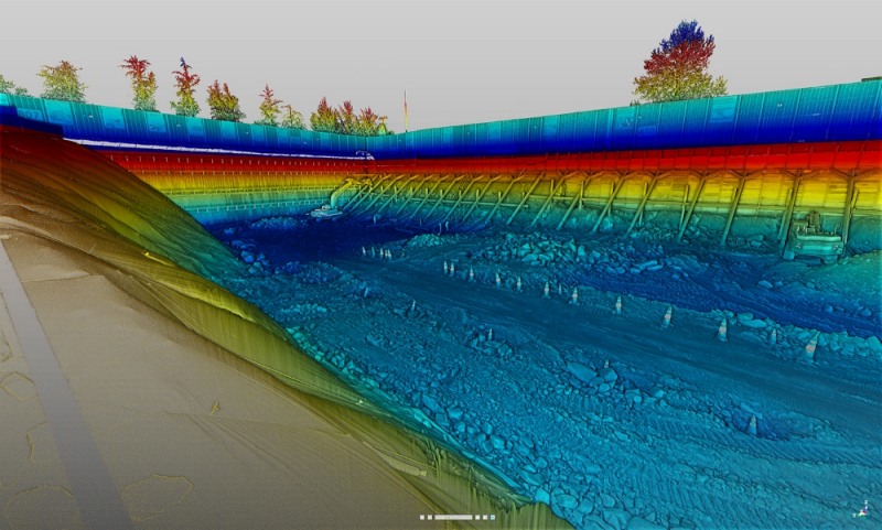 현장 3D 영상.(사진=롯데건설)
