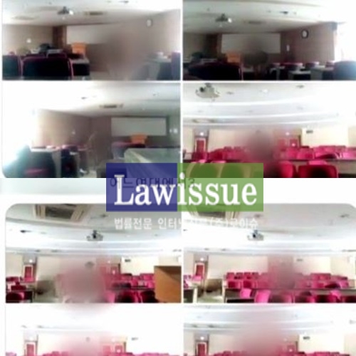 휘몰아친 소용돌이...동덕여대 알몸남, 감추지 못한 그의 발