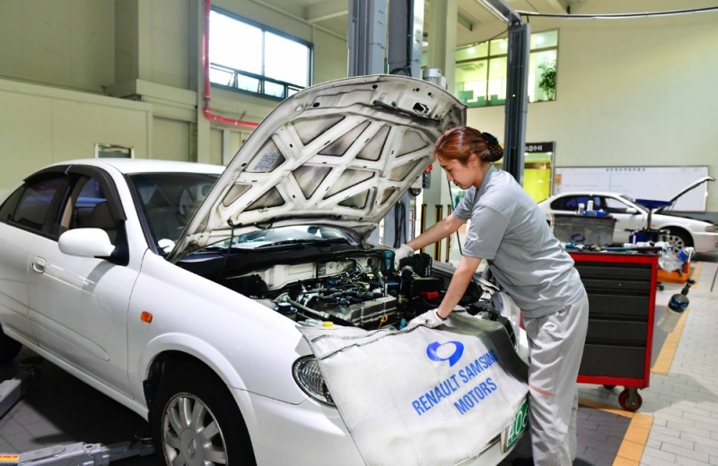 르노삼성 서비스센터.(사진=르노삼성자동차)