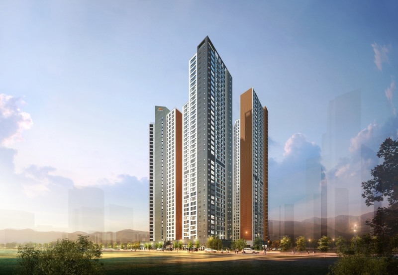 e편한세상 연산 더퍼스트 석경 투시도.(사진=대림산업)