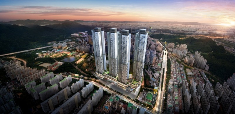 시지 코오롱하늘채 스카이 광역조감도.(사진=코오롱글로벌)