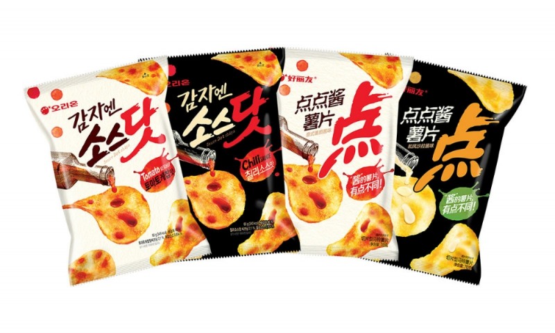 오리온, ‘감자엔 소스닷’ 누적판매량 170만 봉 돌파