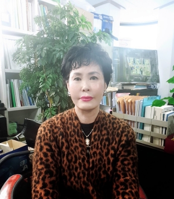 김옥금 성수3지구 재개발 추진위원장.(사진=최영록 기자)