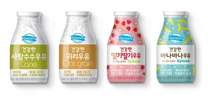 동원F&B, ‘덴마크 건강한 우유’ 4종