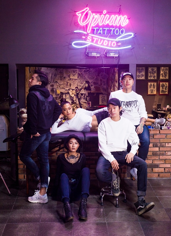 버커루 x 오피움 타투 스튜디오, 콜라보레이션 라인 출시