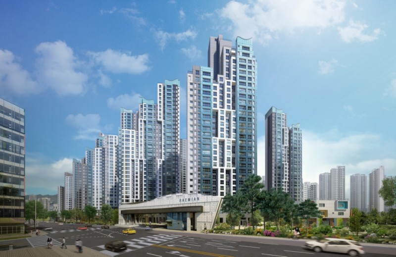 래미안 리더스원 투시도.(사진=삼성물산 건설부문)