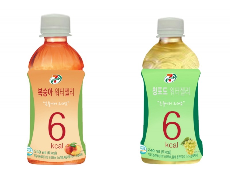 세븐일레븐 'PB워터젤리' 2종 출시
