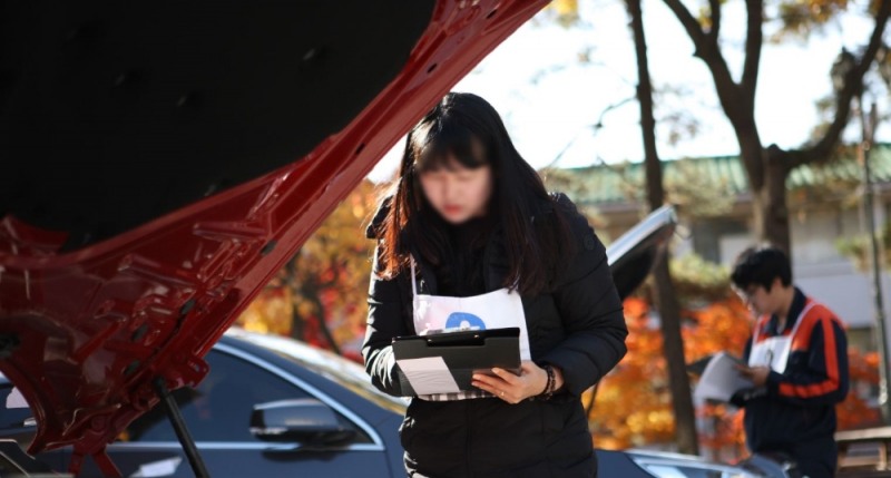 자동차진단평가 기능경진대회 이미지. (사진=포도컴)