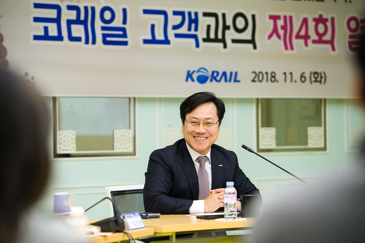 오영식 코레일 사장(사진=코레일 제공)