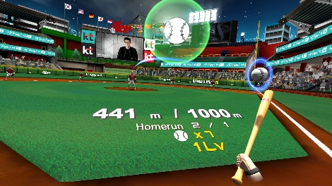 앱노리의 'VR 야구' 컨텐츠 이미지. (사진=KT)