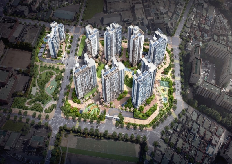 래미안 부천 어반비스타 조감도.(사진=삼성물산 건설부문)