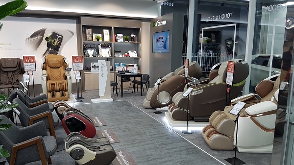 안마의자 브랜드 코지마, 롯데하이마트 효천지점 브랜드존 오픈