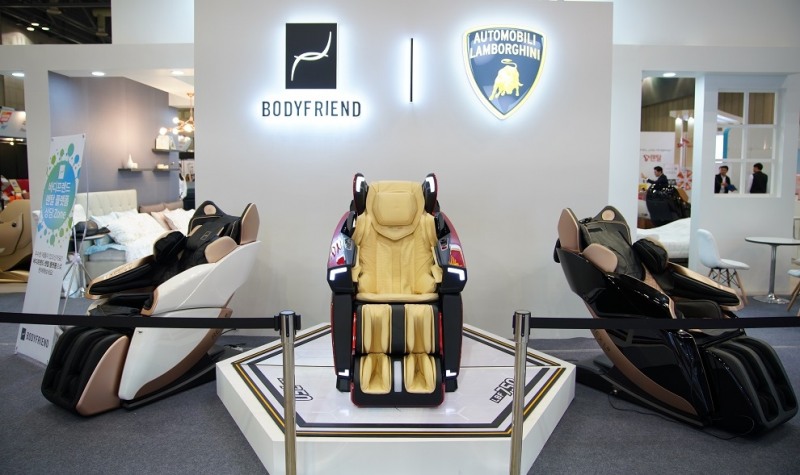 바디프랜드 람보르기니 안마의자 ‘2018 코리아 렌탈쇼 어워즈’ 디자인 부문 ‘골드 위너’ 수상