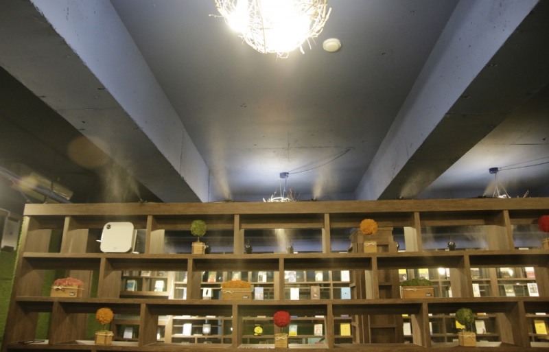 도서관형 카페 커피랑도서관 가락센터, 미세먼지 저감 시스템 도입