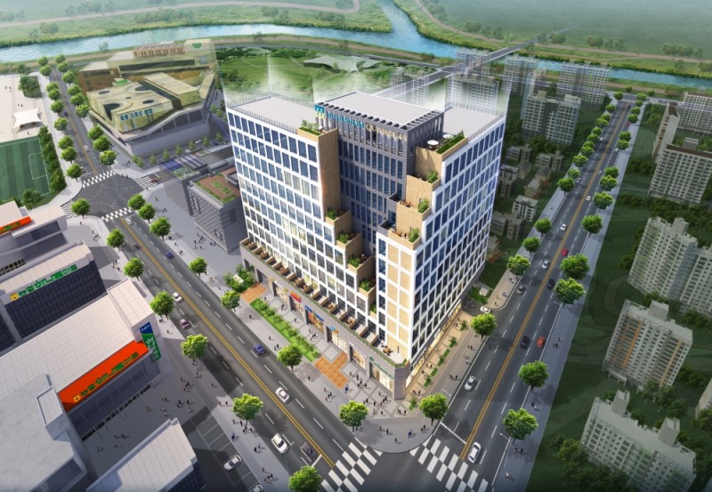 파주 운정 힐데스하임 케멜라스 조감도.(사진=원건설)