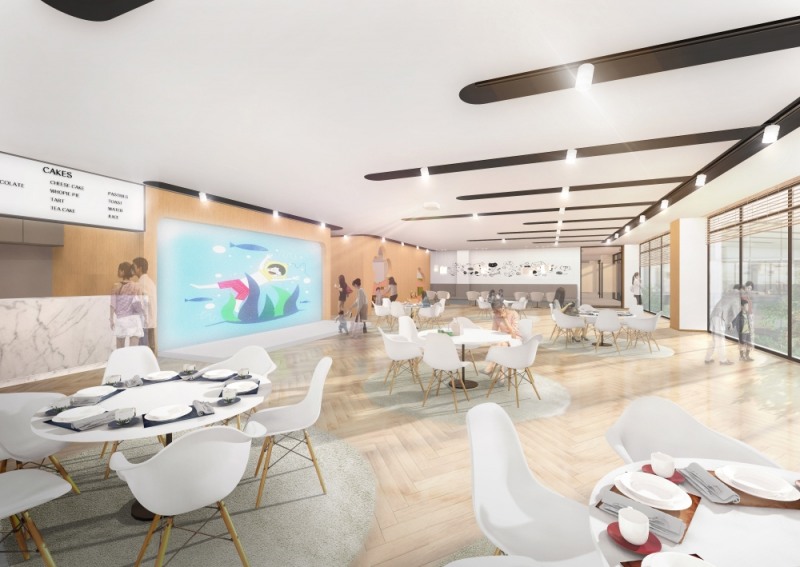 고덕아르테온 맘스카페.(사진=현대건설)