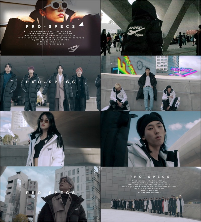 프로스펙스 오리지널, 모델과 함께한 콜라보레이션 영상 공개