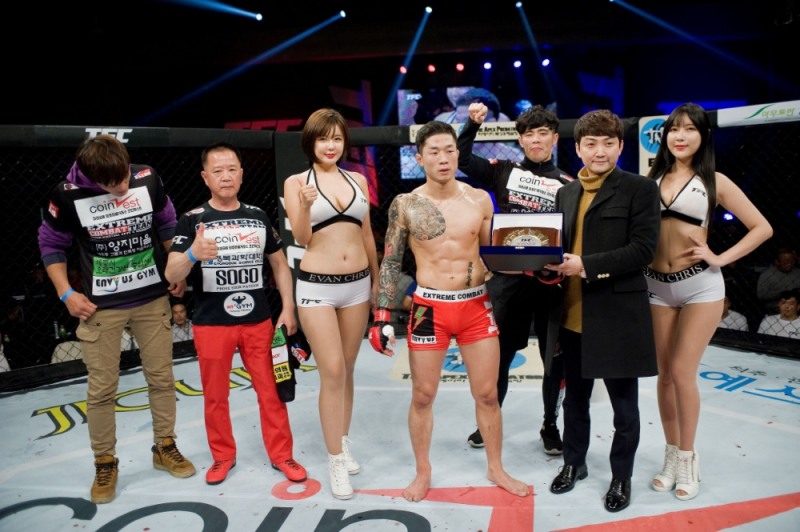 코인제스트, 종합격투기 대회 ‘TFC 19’의 메인 후원사로 참여