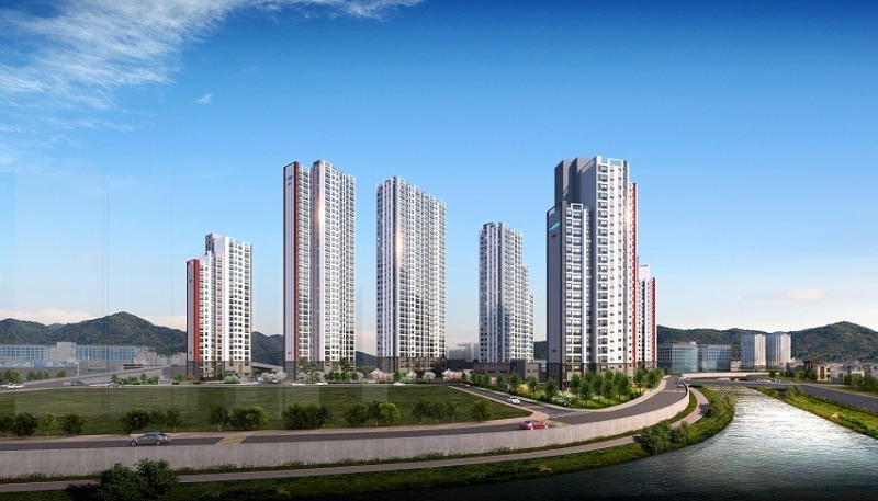 안양호계 두산위브 투시도.(사진=두산건설)