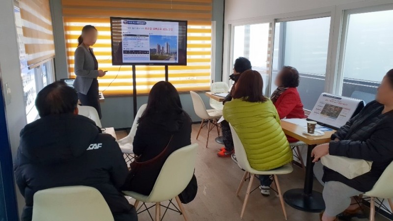 더샵 파크에비뉴 사전 홍보관 모습.(사진=포스코건설)