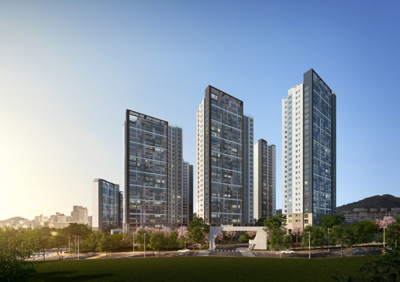 래미안 부천 어반비스타 투시도.(사진=삼성물산 건설부문)