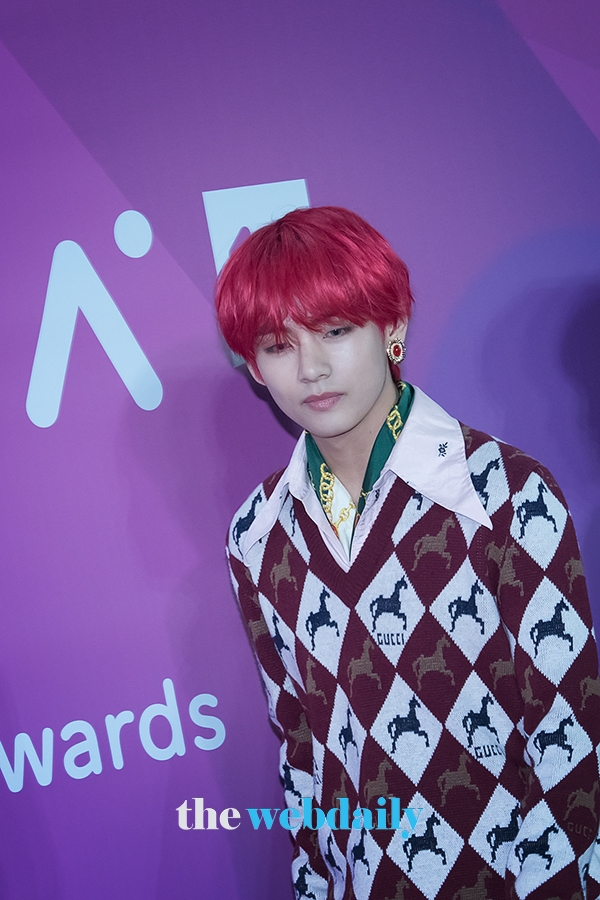방탄소년단(BTS) 뷔, ‘2018 멜론 뮤직 어워드’레드카펫 행사