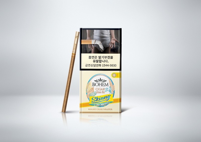 ‘보헴 시가 슬림핏 스키니(BOHEM CIGAR slim fit Skinny)’ (사진=KT&G)