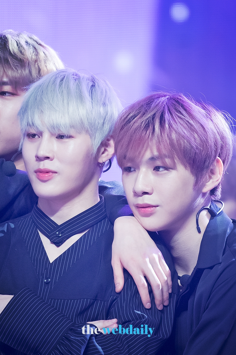 워너원(WannaOne) 하성운-강다니엘, MBC MUSIC '쇼챔피언' 현장공개