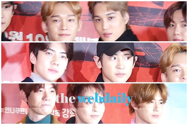 엑소(EXO), 영화 '스윙키즈' VIP시사회
