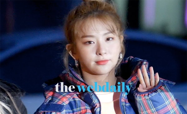 레드벨벳(Red Velvet) 슬기, KBS 2TV 음악방송 '뮤직뱅크' 출근길