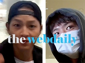 박보검-송중기, 인천국제공항 입출국 현장