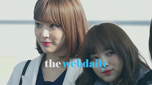 아이즈원(IZ*ONE) 미야와키사쿠라-야부키나코, 인천국제공항 출국 현장
