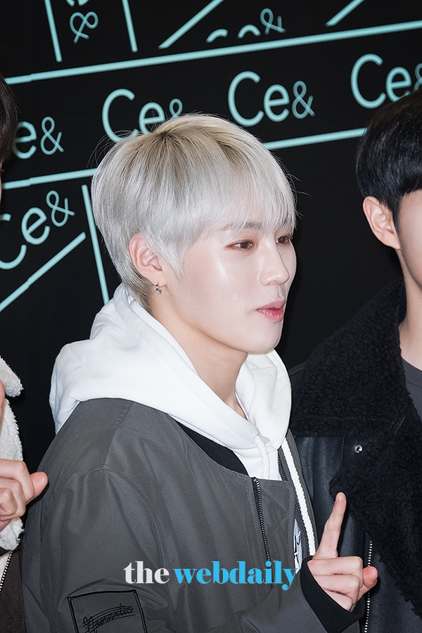 워너원 하성운, '씨이앤(Ce&)' 워너원 포토월 행사