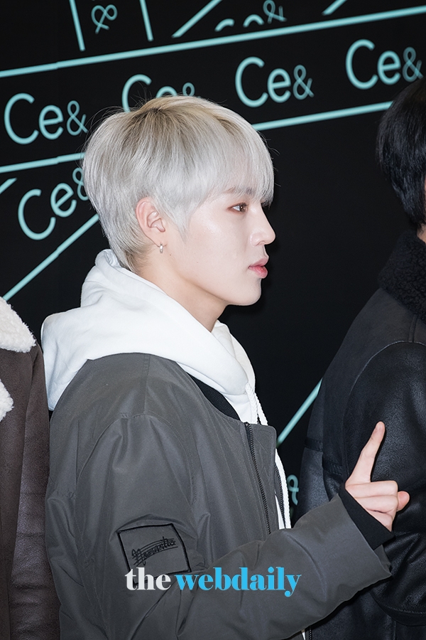 워너원 하성운, '씨이앤(Ce&)' 워너원 포토월 행사