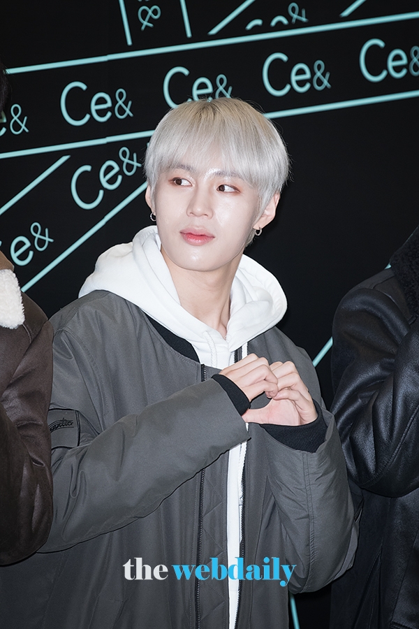 워너원 하성운, '씨이앤(Ce&)' 워너원 포토월 행사