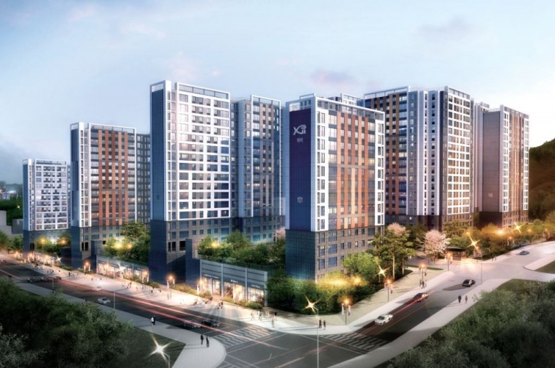 위례포레자이 투시도.(사진=GS건설)