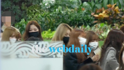 아이즈원, 김포국제공항 입국 현장