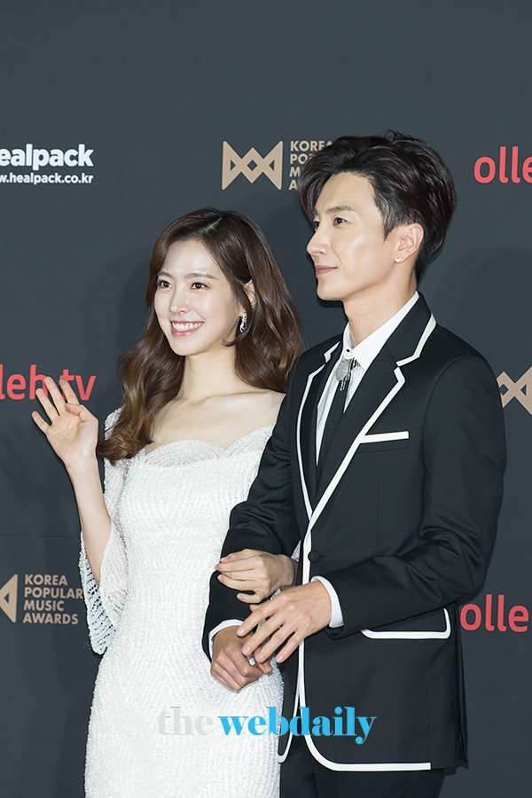 진세연-이특, 2018 KPMA(2018 대한민국대중음악시상식) 레드카펫 행사
