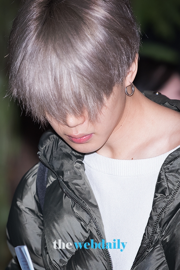 방탄소년단(BTS) 지민, 김포국제공항 출국 현장