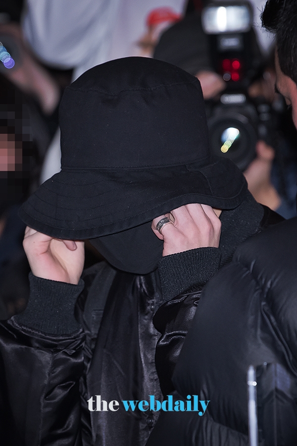 방탄소년단(BTS) 정국, 김포국제공항 출국 현장