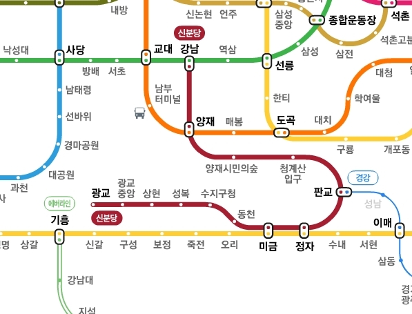 사진=네이버 지하철 노선도 정보