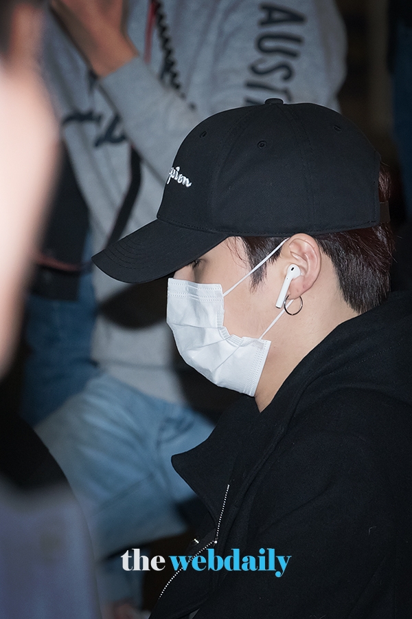 방탄소년단(BTS) 슈가, 김포국제공항 출국 현장